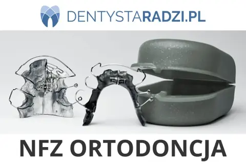 Aparaty ortodontyczne stałe i ruchome, etui. Dowiedz się, do ilu lat jest darmowy aparat ortodontyczny stały z NFZ.
